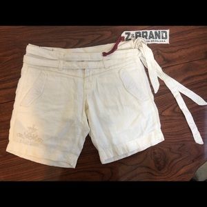 Z BRAND LINEN SHORTS